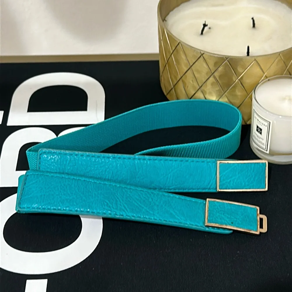 Turquoise and Black Belt